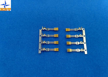 ประเทศจีน Ptich 1.27mm Wire Connector Terminals, SATA crimp terminals With Phosphor Bronzne Material ผู้ผลิต